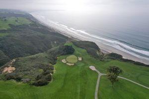 Torrey Pines (North) 15th Green Coast Aerial